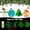 Wooden Christmas Ornaments for Crafts, Paint Your Own Xmas Ornaments, 60pcs Unfinished Wood Cutouts Painting Kit, DIY Ornament Crafts for Adults, Christmas Tree Hanging Decorations